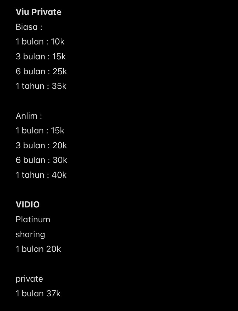 hcdiors's tweet photo. ini pricelist terbaru aku yaa (update okt 2024) >____< https://t.co/sfAz7WaibC