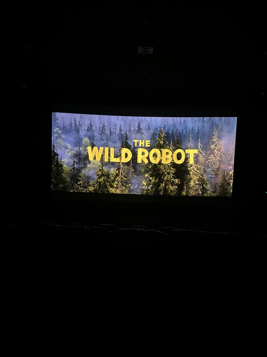 Sweer2000's tweet photo. The wild robot .. 8/10 👍🏻 https://t.co/xa8pfbwZj5