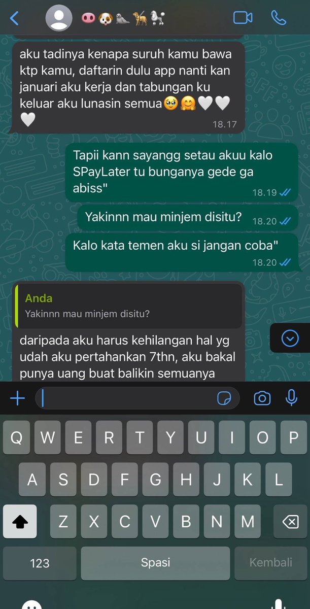 NET1ZENN_'s tweet photo. Mau liat chat cowo mokondo yang ngebet pinjol ga❓

ternyata masih ada orang kaya gini🤔 https://t.co/4BLmyV7H74