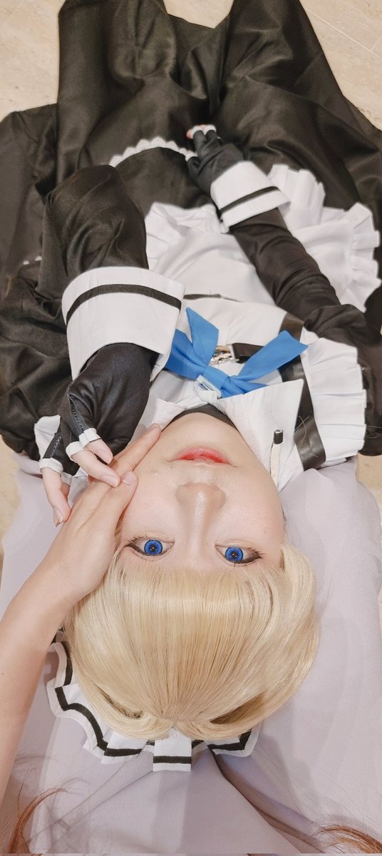 SNichimin's tweet photo. Pov : Maid ver.
#BlueArchive #Toki #cosplay #コスプレ #トキ https://t.co/Dlk69H2axc
