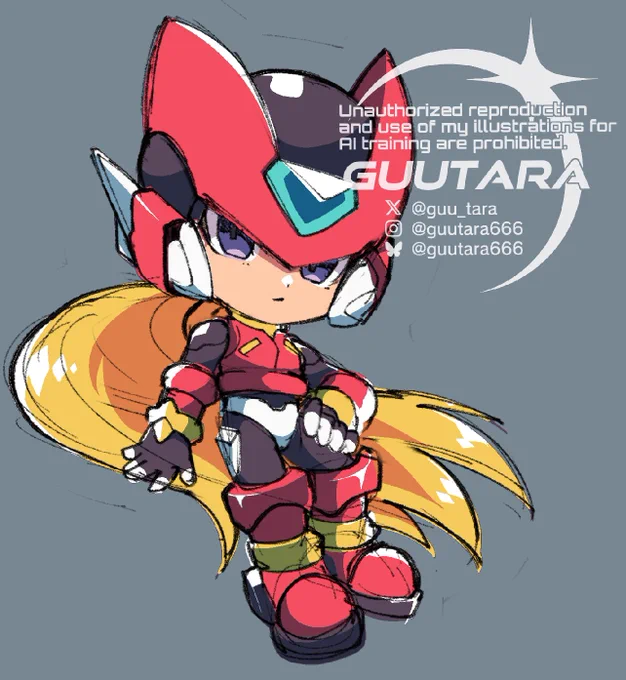 裏表紙用のロクゼロさん#guutarough 
