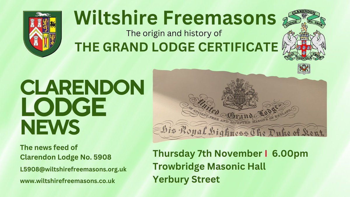 Wiltshire Freemasons tweet media