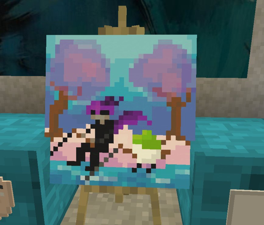 dmainniy's tweet image. Let it be here, this is also a kind of art.

Just my first minecraft art of how we spent yesterday with my kid. c:

#CryoSMP #CSMP