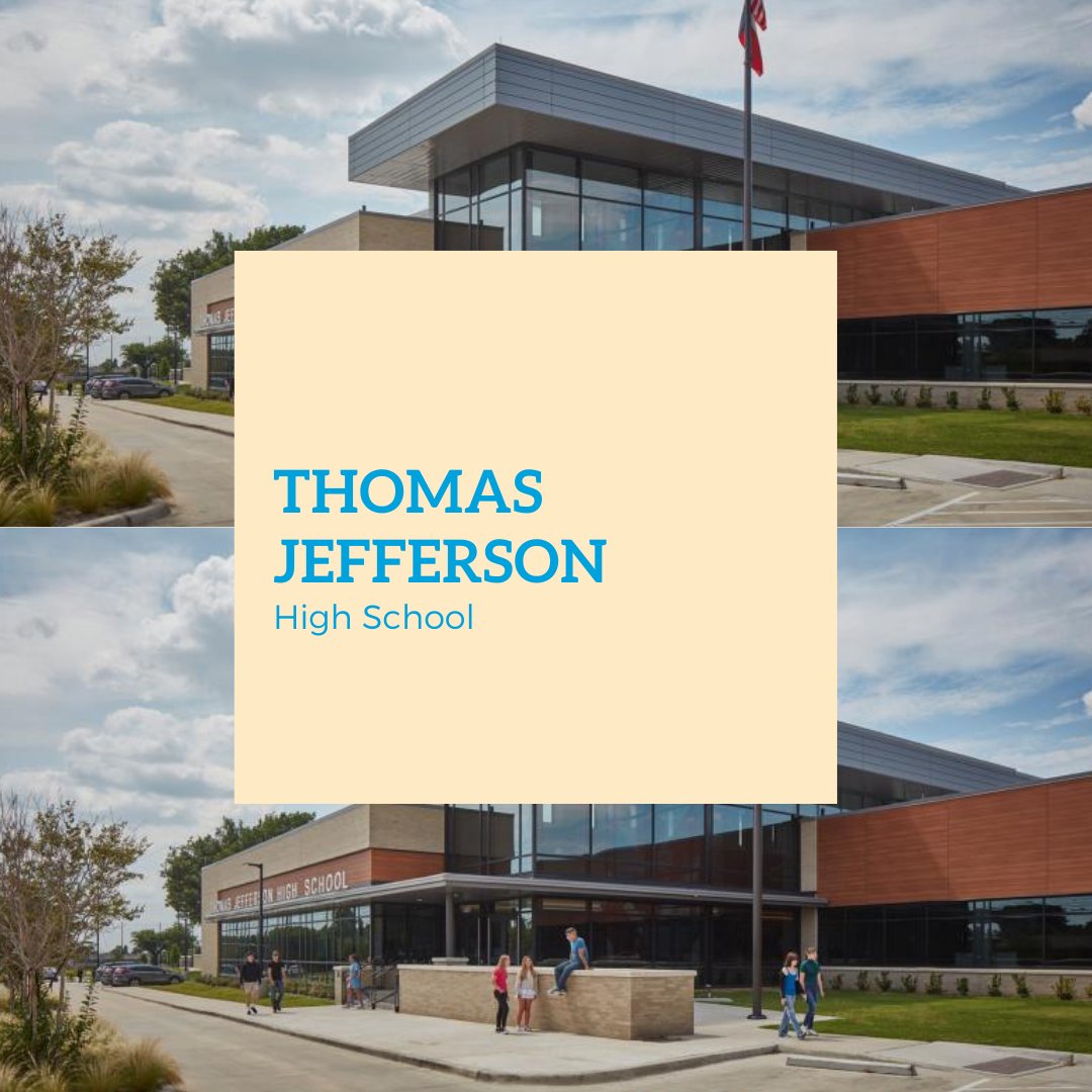 SiteTraxx's tweet photo. #SiteSpotlightThomas Jefferson High School is our SiteSpotlight for today. We had the privilege to work on this beautiful transformation. #sitetraxx #leanthinking #lean #sitecontrols #constructioncontrol #constructionanalytics #programcontrols #projectcontrols #constructiondata https://t.co/PrwQgapwNU