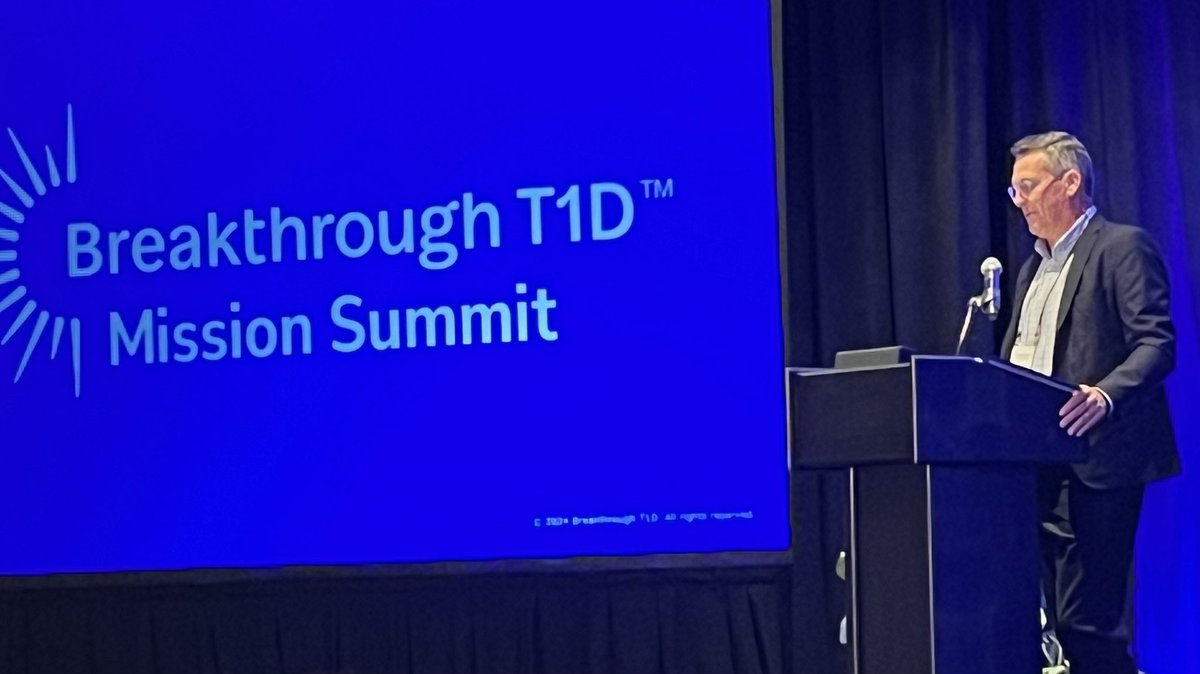 KarenFAddington's tweet photo. .@aaronjkowalski speaking at @BreakthroughT1D @BT1DUK #MissionSummit2024 talks about how important our international collaboration is to find cures for #Type1Diabetes #T1D https://t.co/IBDALCzHmr
