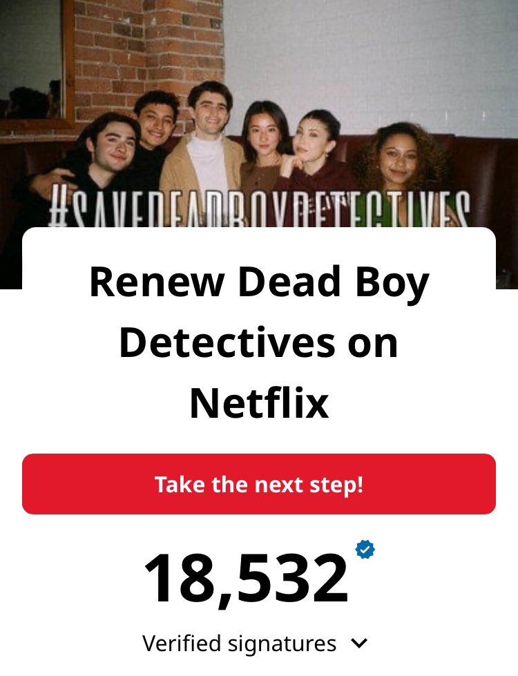 Katring07 | #SaveDeadBoyDetectives tweet media