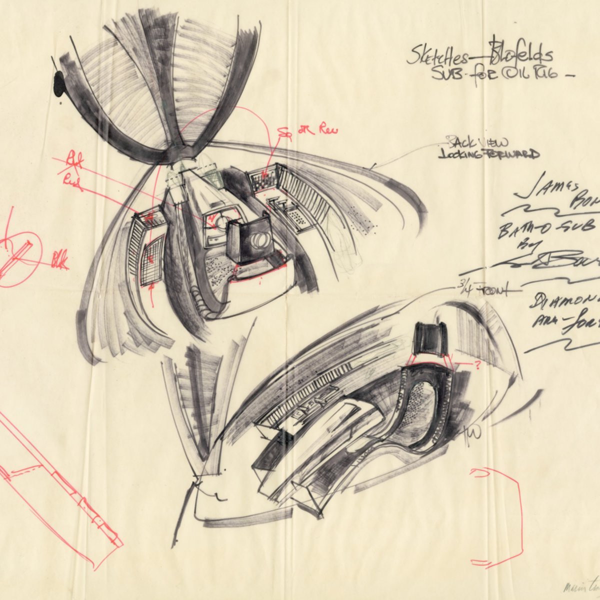 IntlSpyMuseum's tweet image. The Bath-O-Sub. 

This is a Ken Adams creation the film "Diamonds Are Forever" during  Sean Connery’s era of the franchise. 

This gadget belong to Ernst Blofeld and was perfect for his discreet escape.

#BondInMotion exhibition. 

@007 | 007.com