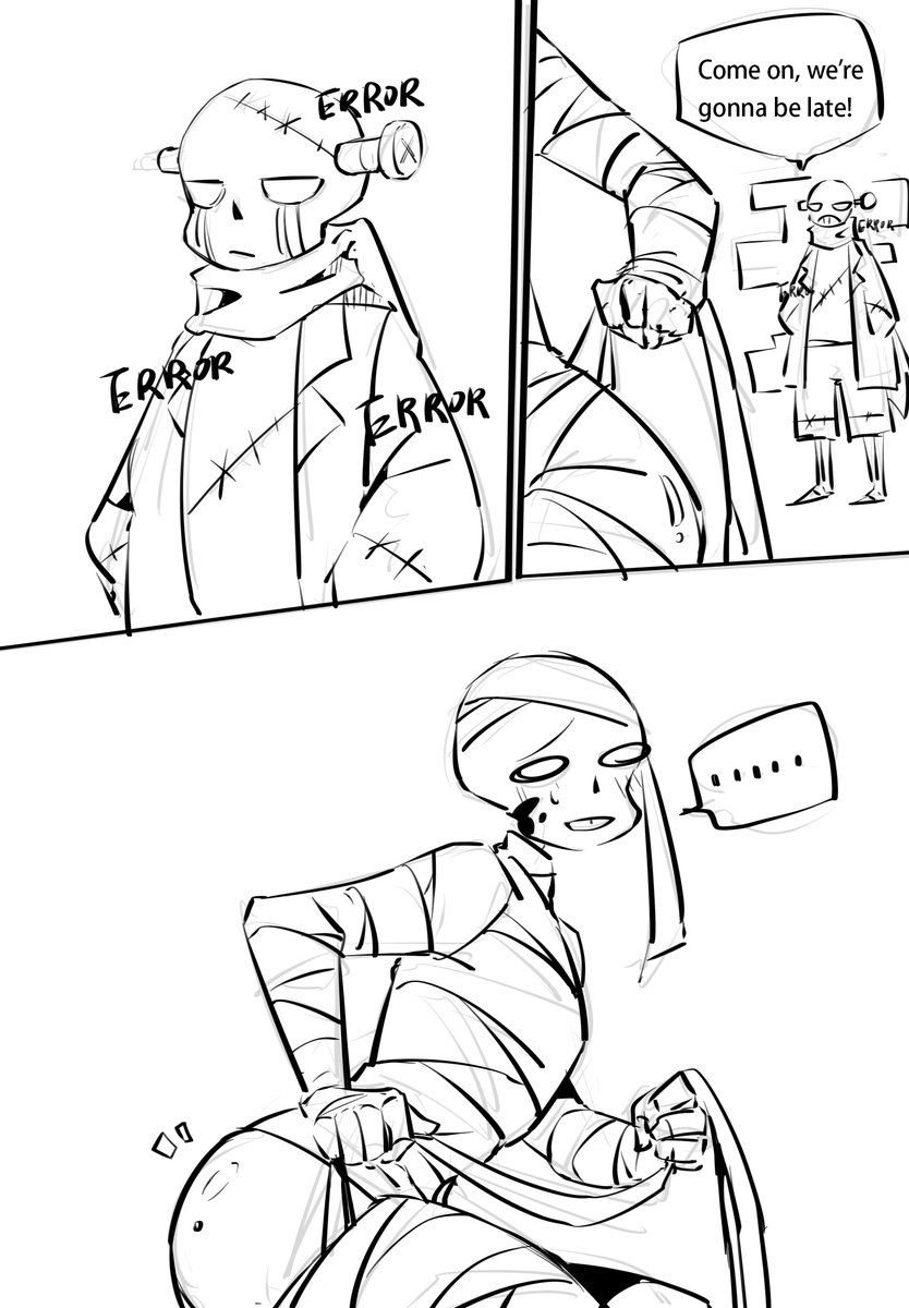 will29187980's tweet photo. #ErrorInk #Inksans 木乃伊INK好色好色！认真画画😋😋😋 https://t.co/MpoNzYmtoZ