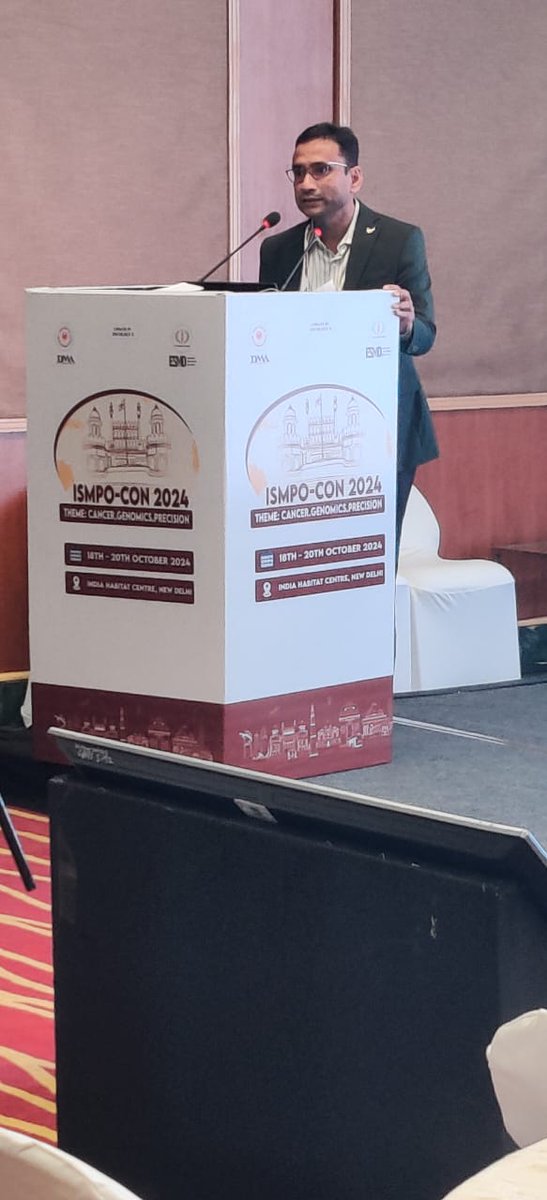 Prashant Kumar, CSO-DATAR CANCER GENETICS (@prashantk_phd) on Twitter photo Speaking at @ISMPO Oncology on "Advances in Liquid Biopsy: Detecting Minimal Residual Disease in Cancer" was an incredible opportunity to share the Advancements in liquid biopsy.
A test developed <a href="/DatarCancer/">Datar Cancer Genetics</a> #cancertrack enables to predicts early relapse in patients. Speaking at @ISMPO Oncology on "Advances in Liquid Biopsy: Detecting Minimal Residual Disease in Cancer" was an incredible opportunity to share the Advancements in liquid biopsy.
A test developed <a href="/DatarCancer/">Datar Cancer Genetics</a> #cancertrack enables to predicts early relapse in patients.
