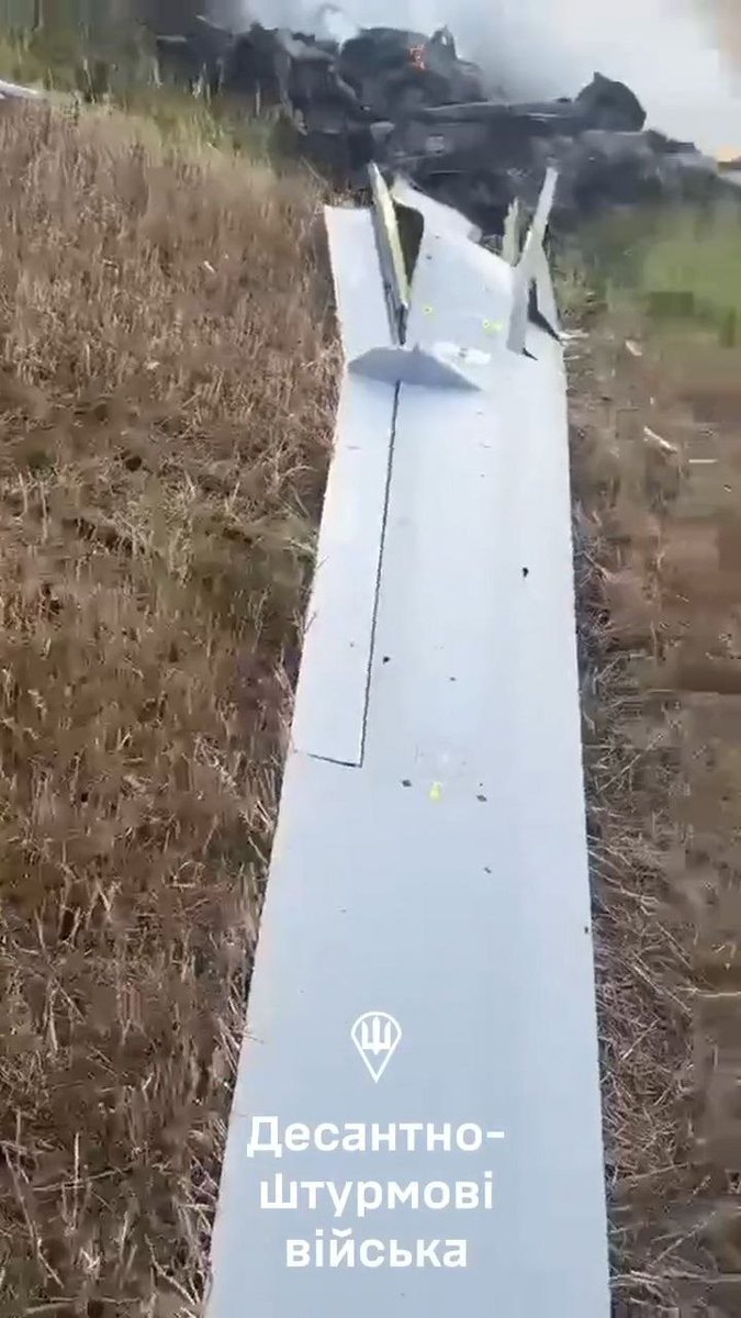 WarArmor13's tweet photo. Russian Orion UAV was shot down in Kursk region. 
https://t.co/kIZT4otKyw https://t.co/shzu6OgOUh