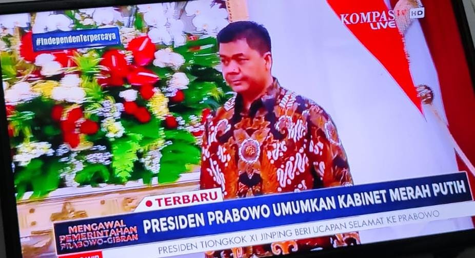 Selamat mengabdi untuk negeri melalui wamen sesneg RI