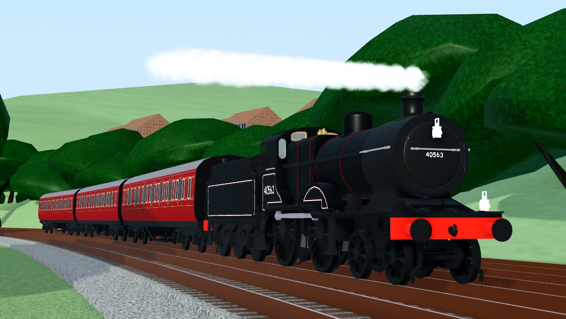 Today's Steam Age update features the remodelled LMS 2P, textured hills and trees, and a few other small changes. As always, enjoy!  roblox.com/games/67396006…