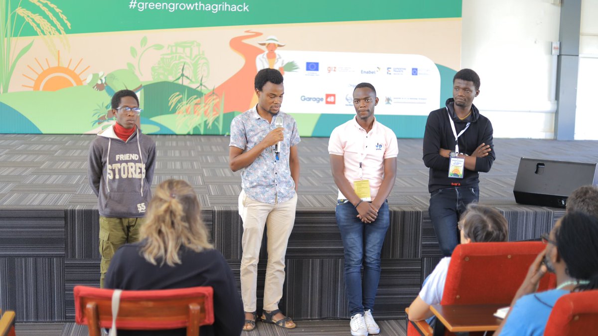 akajosh1's tweet photo. A huge thank you to all partners, participants &amp; winners of  #GreenGrowthHackathon. Your innovative ideas and dedication to sustainable agritech solutions inspired us. Together, we’re building a greener, brighter future! 🌱💡 @NITAUganda1 https://t.co/cA5m4YyWX8