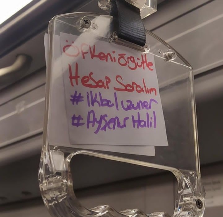 öfkeni örgütle devrim yapalım 
ikbal ve aysenuru unutma unutturma 

#YasayıUygulaYasaSonVer