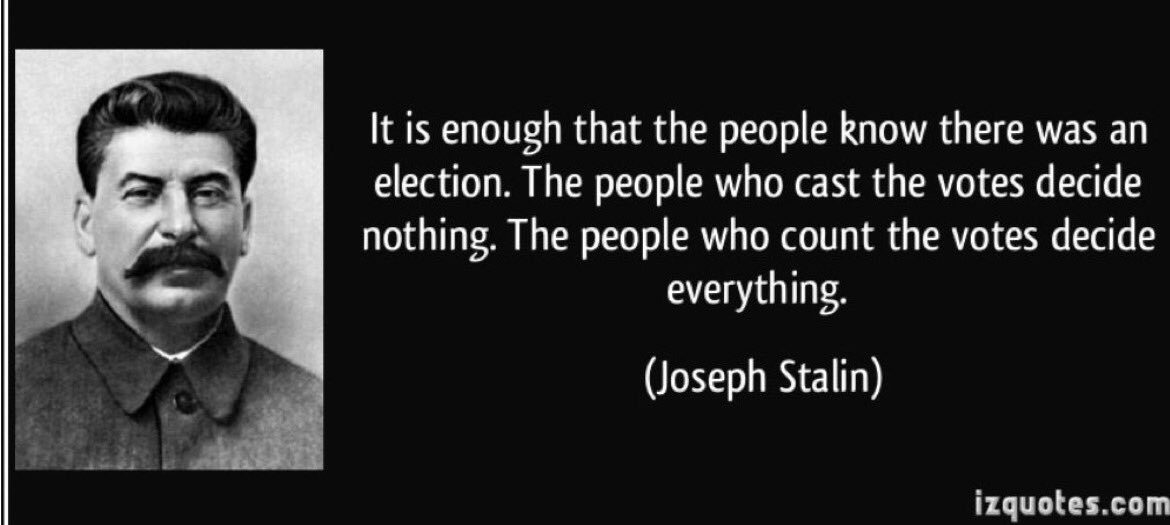 AssistedKarma's tweet image. F that..   

'Michigan' can have poll watchers standing behind every counting employee-station, looking for 'irregularities', because they're not trustworthy.
  #NoConfidence #FounderStyle.