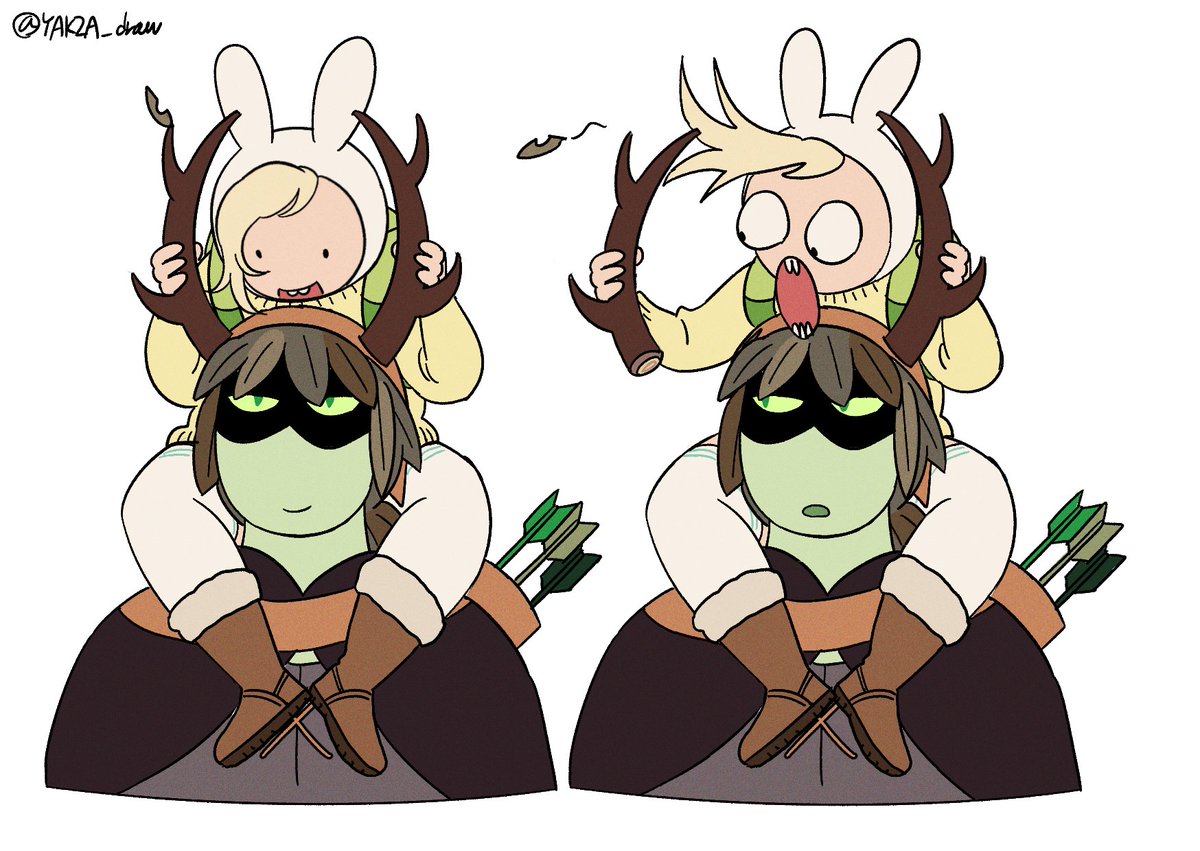 Hunter's antlers 