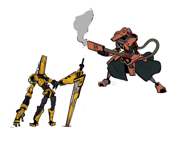 i love all the machines in ultrakill. i'm sorry i've killed you 5000 times drones 