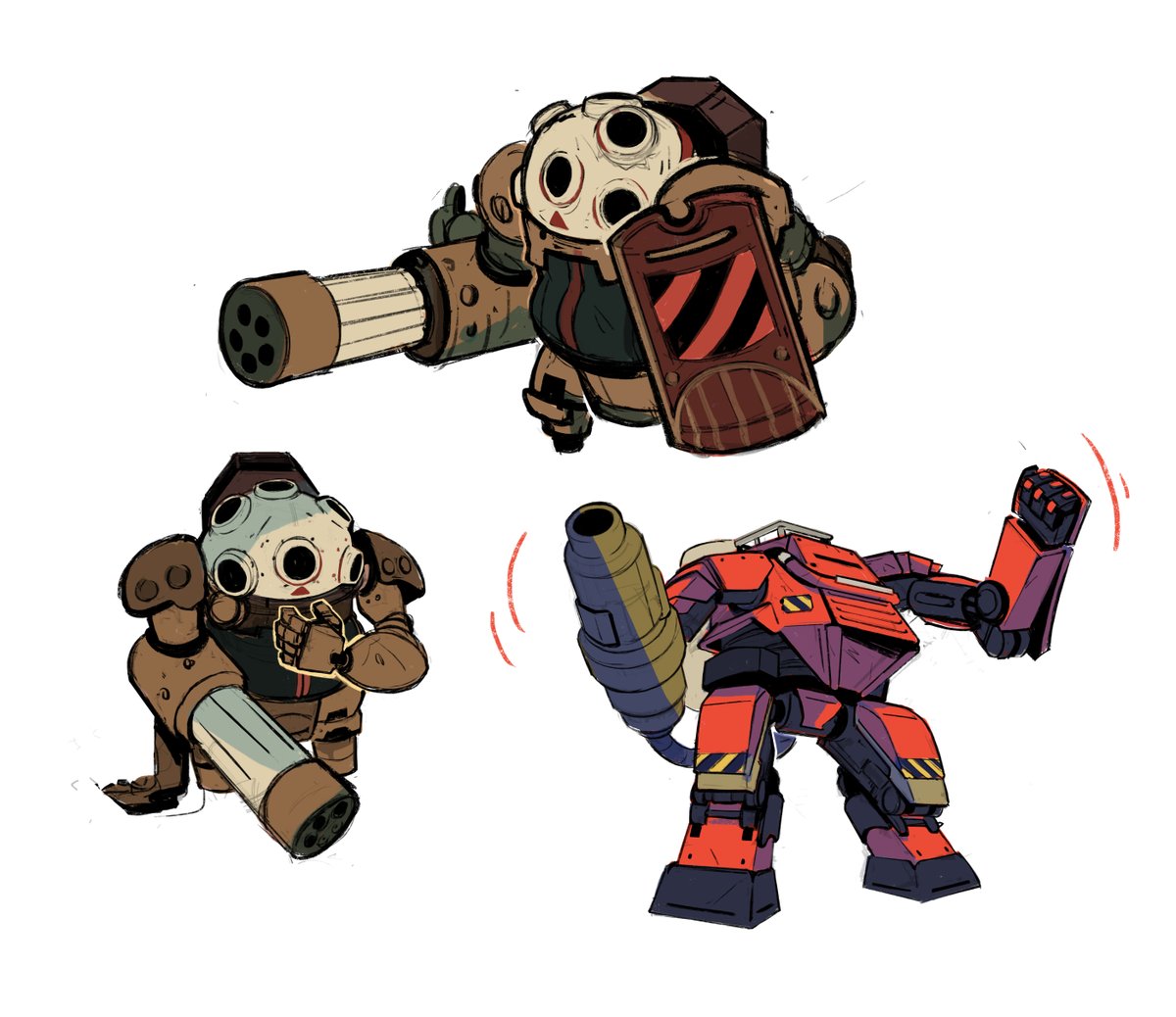 Loopyyylupe's tweet image. i love all the machines in ultrakill. i&apos;m sorry i&apos;ve killed you 5000 times drones