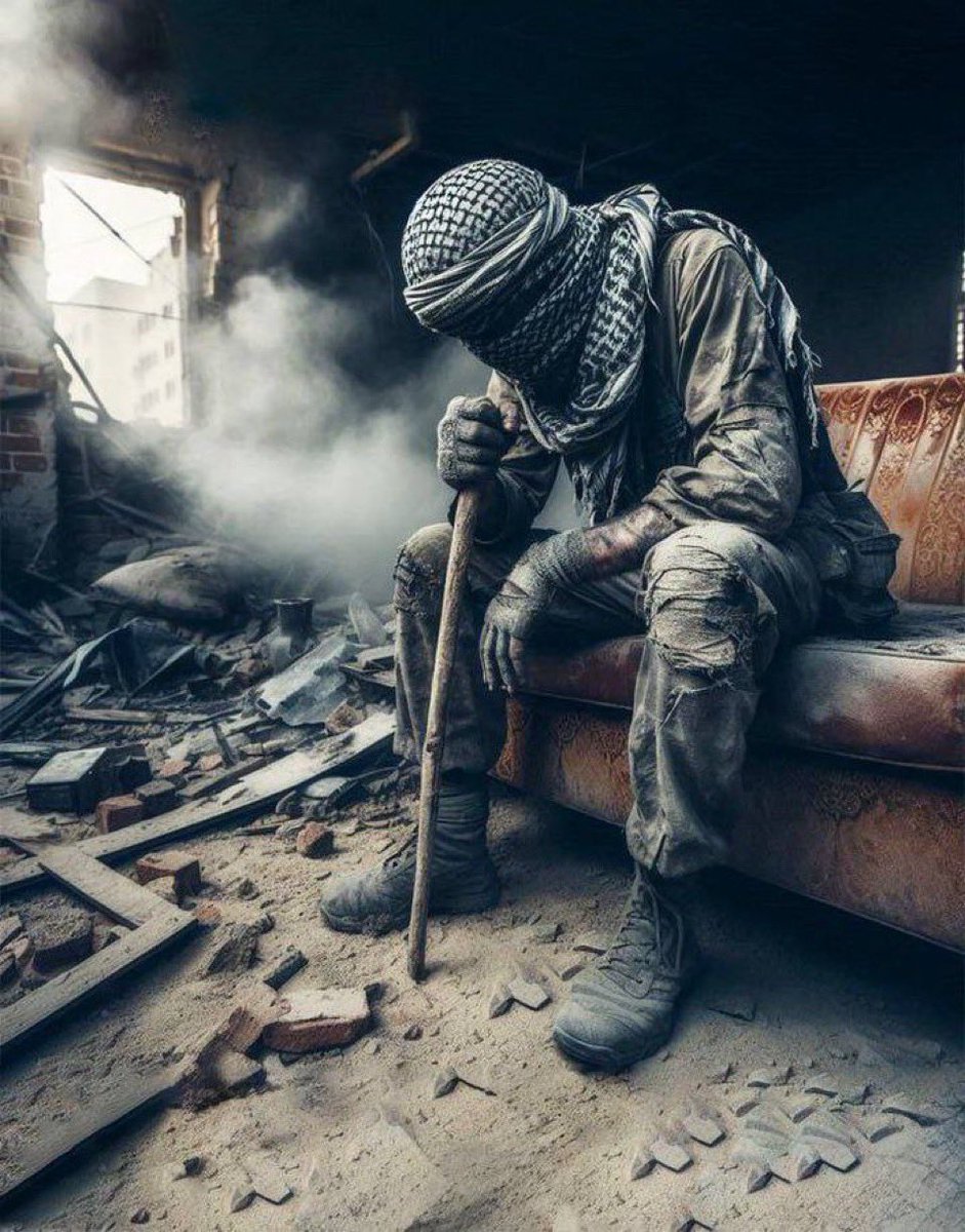 KongPosh__'s tweet photo. He didn’t fear tanks.
He didn’t fear missiles.
He didn’t fear drones.
He didn’t fear invaders.

He only feared God.

#yahyasinwar #Hamas 🇵🇸 https://t.co/PlKsgeGxnV