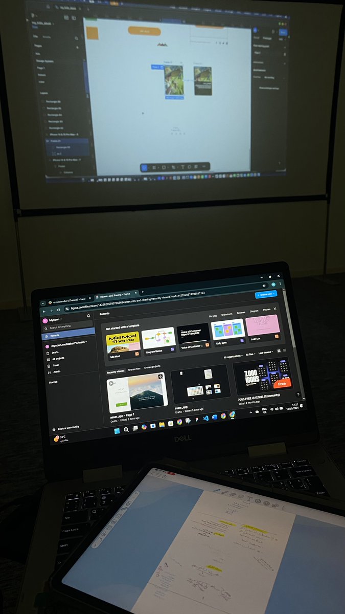 MA_ALS89's tweet photo. قاربنا على النهاية مع افضل معهد❤️🔥
تعلمت اشياء كثير ومفاهيم كثير تخص UiUx وتخص السوق عموماً
استمتعت جداً اليوم بدينا في تصميم مشروع"حصالة" مشروع للادخار✨✨. mobtakerFront #Mobtaker_Training@ https://t.co/ya7fKprM4R