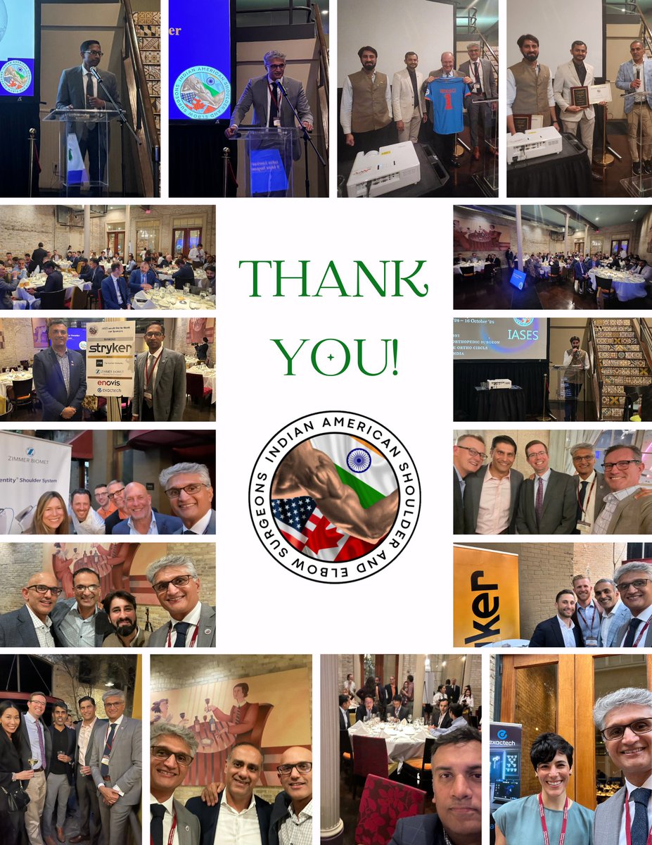 Thank you to all who supported our 3rd annual event. Special thank you to Dr. Miniaci for a wonderful keynote lecture, to our traveling fellows Dr. Shah and Dr. Soni, and to our sponsors Stryker, CTM Biomedical, Zimmer Biomet, Enovis, Exactech, and Fx Shoulder.

-Uma Srikumaran