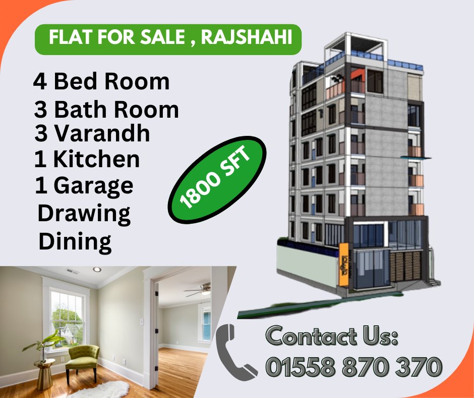 Elevate Your Lifestyle: Luxury Flats in Rajshahi .