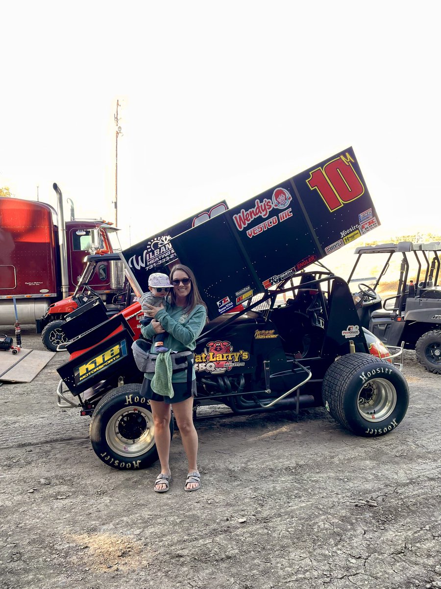 mohavener's tweet photo. Didn’t just “take a year off” as the @ASCSRacing announcers were saying. My husband and I have been doing IVF for years, and it took last year. Got ran over and turned left on every time I went on the track. Ultimately, I kept my nose clean, we prevailed and finished 8th. #solid https://t.co/yc45nvsbmF