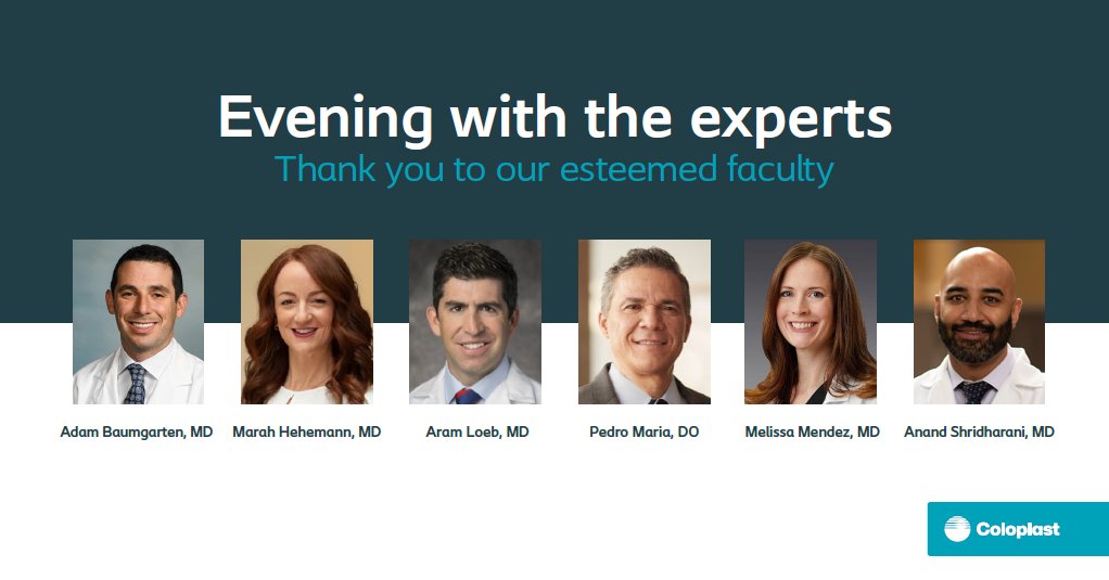 Coloplast Interventional Urology (@coloplast_md) on Twitter photo What a great “Evening with the Experts” dinner discussion at #SMSNA 2024. Thank you Drs. <a href="/adam_baumgarten/">Adam Baumgarten</a>, <a href="/MarahHehemannMD/">Marah C. Hehemann, MD</a>, @ <a href="/AramLoeb/">Aram Loeb</a>, Pedro Maria, Melissa Mendez, & <a href="/DrShrid/">Anand Shridharani</a> for sharing your insights on navigating product selection & optimizing patient outcomes. What a great “Evening with the Experts” dinner discussion at #SMSNA 2024. Thank you Drs. <a href="/adam_baumgarten/">Adam Baumgarten</a>, <a href="/MarahHehemannMD/">Marah C. Hehemann, MD</a>, @ <a href="/AramLoeb/">Aram Loeb</a>, Pedro Maria, Melissa Mendez, & <a href="/DrShrid/">Anand Shridharani</a> for sharing your insights on navigating product selection & optimizing patient outcomes.