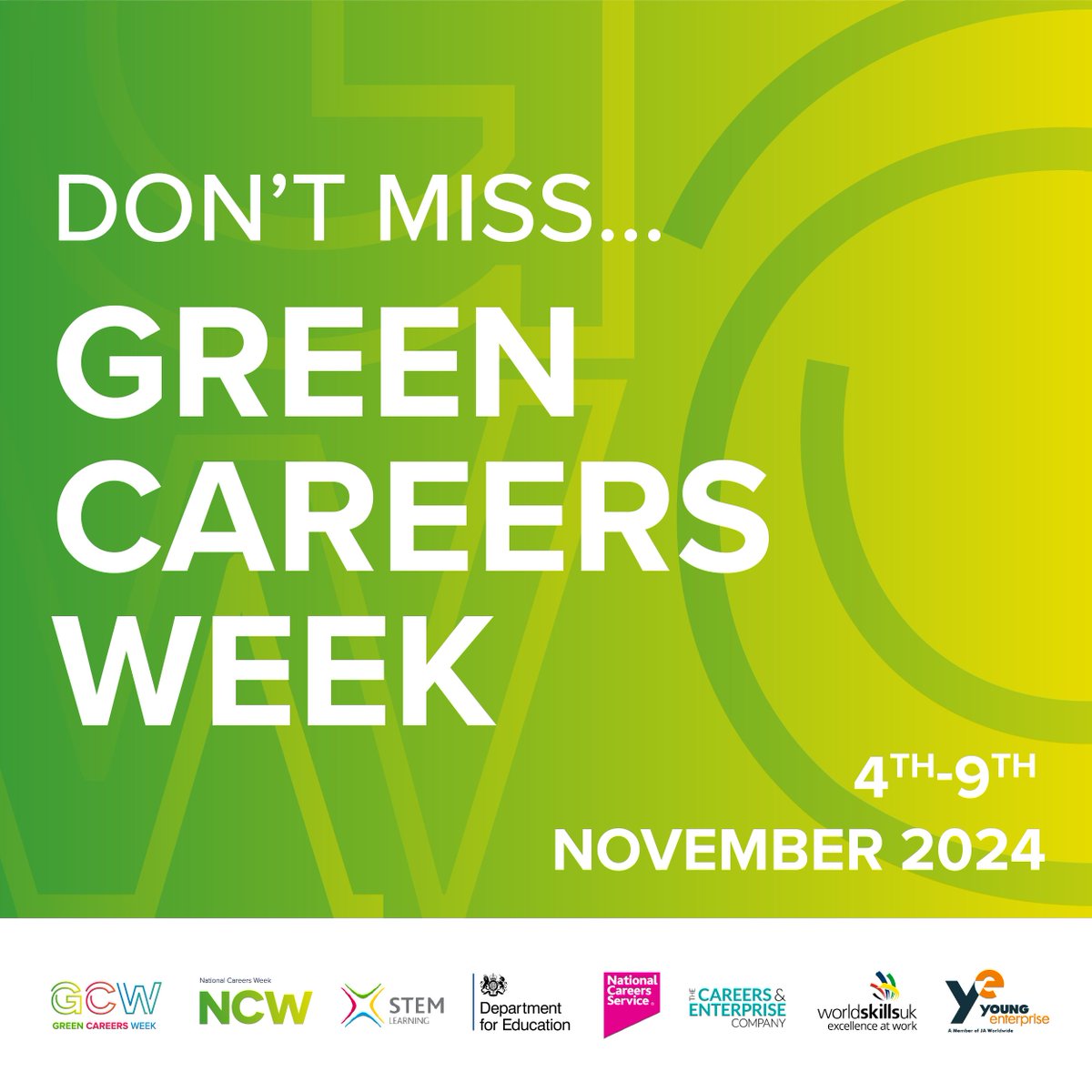 Not long to go... #greencareers @astreagogreen <a href="/astreaacademies/">Astrea Academy Trust</a> #STEM #geography <a href="/greencareers/">Green Careers</a> <a href="/Green__Careers/">Green Careers Week 🌱🌎</a>