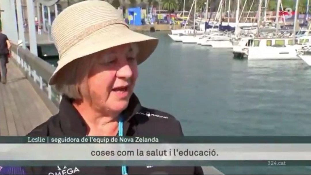 laurevega's tweet photo. "Per això crec que és millor aquí [La Copa Amèrica] que a Nova Zelanda, Nova Zelanda té el pressupost ajustat i l'ha de destinar a altres coses com la salut i l'educació.
Així que estem contents de venir aquí."

Res a afegir, sa senyoria. https://t.co/0zQjyuKVKC