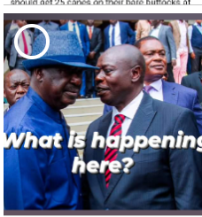 geoogwang6's tweet photo. Senior Politician
Will be kick out by DEATH
โโ
half flag for 3days
#MashujaaDay2024
#FreeEricOmondi
#Musalia mdavadi
#Anguka Nayo
#kwale
#Kisumu
#OccupyUhuruPark
#Guard of honor
#IEBC
#Itumbi
#Dorcas
#Ogolla
#Kahawa west
#RigathiGachagua
#Aoko
#Morara
#Alice wahome https://t.co/j7PgenC66x