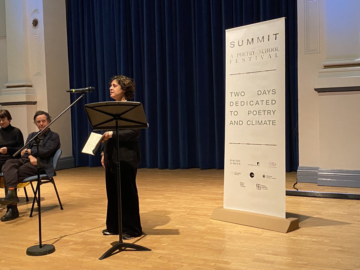 Incredible panel of poets for Toxic States on second day of #SummitFestival with John Wedgewood Clarke (@jwedgwoodclarke), Rachael Allen 
&amp; Anthony Vahni Capildeo 🌿