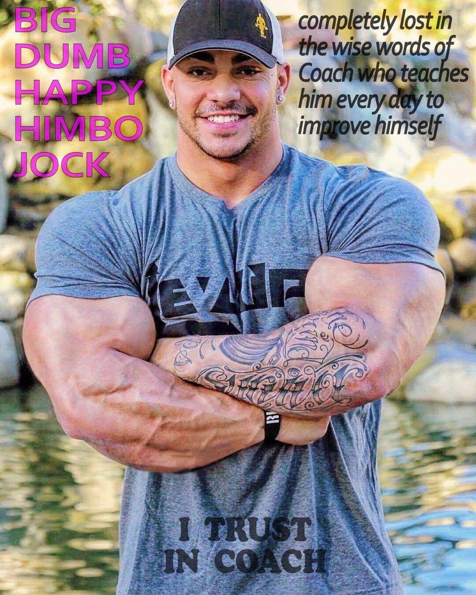 Remember Boi !
Only Coach knows the Best for You !
#dumbjock #himbo #gymrat #bodybuilder