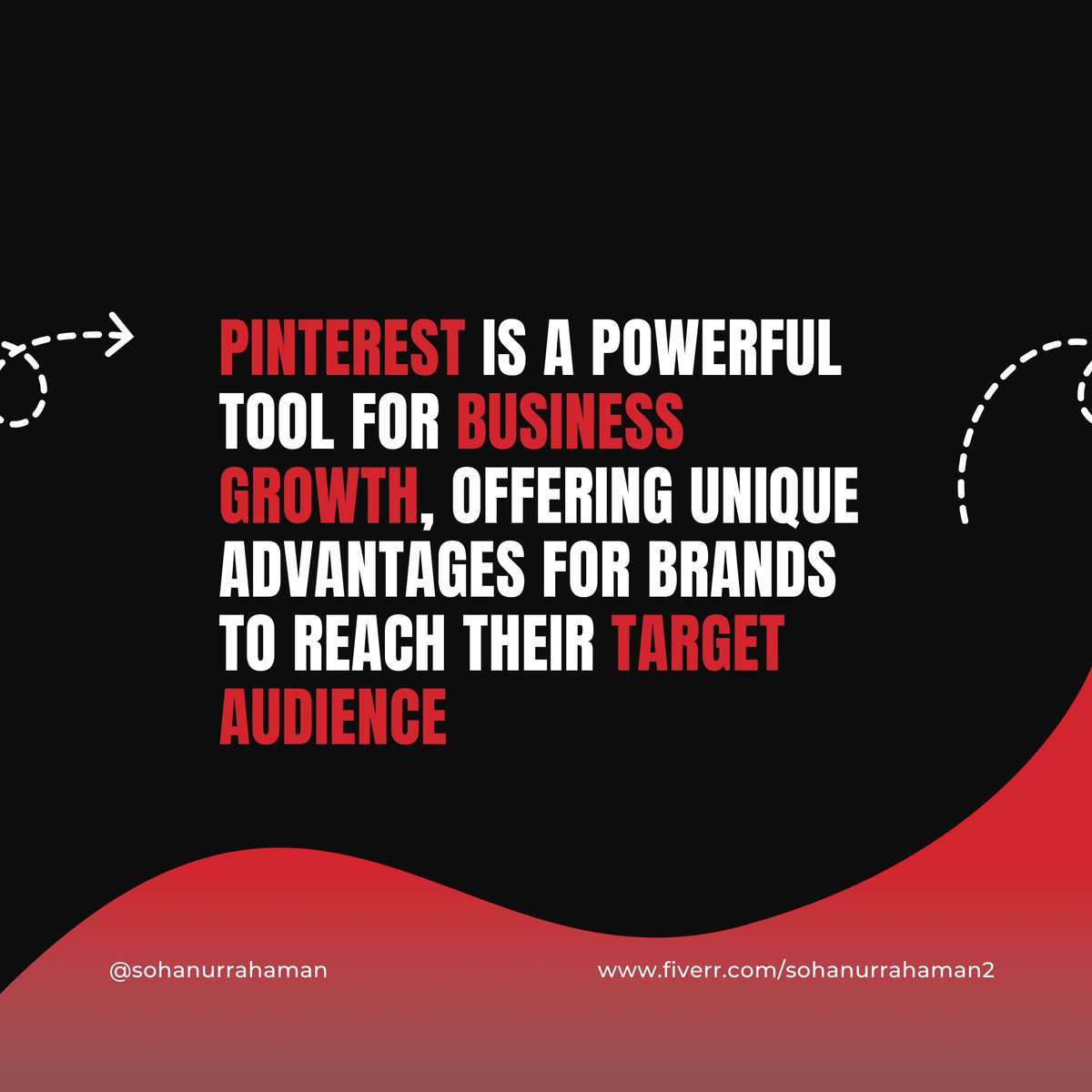 iam_sohanur1's tweet photo. The importance of Pinterest marketing for business growth - Part 01

Contact me at:
🟩Fiverr: https://t.co/tQemtpe3vz
🟩Upwork: https://t.co/5pPItewsqX
🟩Instagram: https://t.co/s9x0hVPOUl
🟩Linkedin: https://t.co/6NNtVuTviI https://t.co/LFEXJSxjat