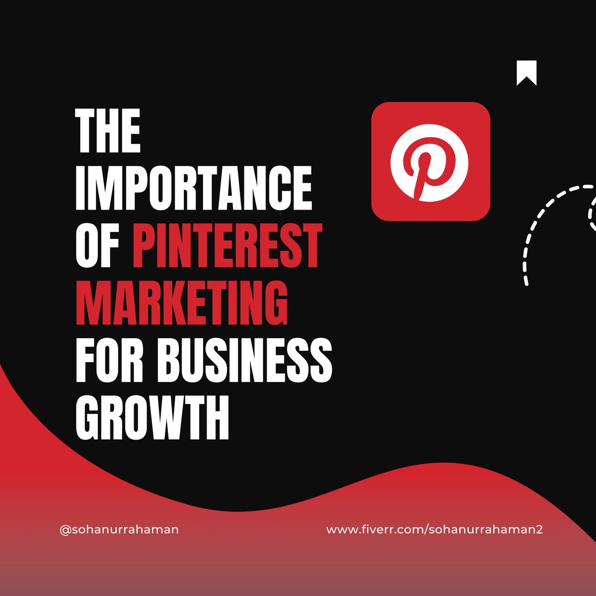 iam_sohanur1's tweet photo. The importance of Pinterest marketing for business growth - Part 01

Contact me at:
🟩Fiverr: https://t.co/tQemtpe3vz
🟩Upwork: https://t.co/5pPItewsqX
🟩Instagram: https://t.co/s9x0hVPOUl
🟩Linkedin: https://t.co/6NNtVuTviI https://t.co/LFEXJSxjat