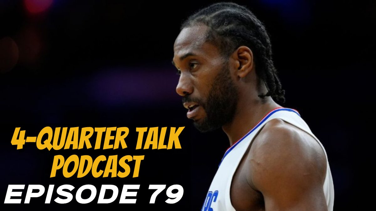 4QTPod's tweet photo. 🚨NEW YAP SESSION DROPPED🚨

We react to the NBA GM Survey, review Netflix's 'Starting 5', discuss the future of the Clippers after Kawhi's injury, give our preseason takeaways, AND MORE!👇

https://t.co/2E0KPLhOUs https://t.co/NHyJ28TABG