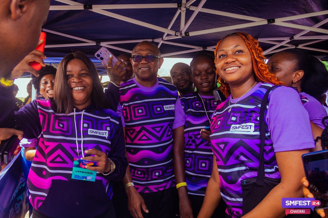 PeterObi's tweet photo. Yesterday, I had the privilege of mentoring some of our young Nigerians at the SMFest event in Owerri. 

At the event, I reminded them that the road to greatness demands grit, flexibility, and the courage to evolve. 

Yes, Nigeria is challenging right now, but those of us who are older are finding strength in the passion of the younger generation. 

And we say—don’t give up! Whether it's in business, skills development, education, or politics—don’t give up!

Life will throw obstacles your way, but stand firm. If you need to, step back, rethink your strategy, evolve, and come back stronger. 

Success comes to those who stay the course, even in tough times.

Seeing the innovation and determination of our young people gives me hope. 

I believe they will transform Nigeria, making us a globally competitive force. I will continue to support that growth and believe in the change they’re driving."

A new Nigeria is emerging right before our eyes. Let's keep at it.

A new Nigeria is well within our reach and very POssible. -PO