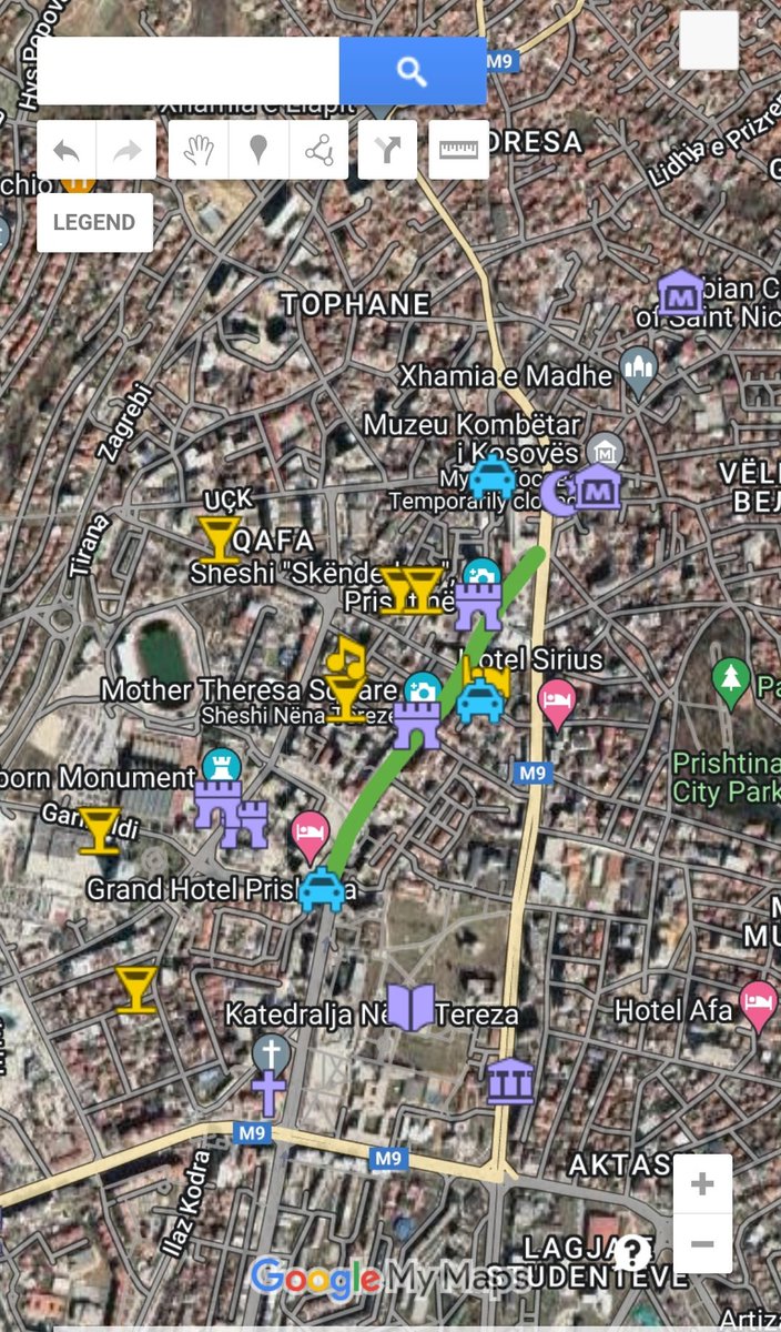 collialbani's tweet photo. @kujtimhoti Nuk po i gjej disa postime të mia, por më kujtohet kur patëm prite një delegacion nga jashtë para 8 vjetësh dhe e patëm bërë një hartë për të ftuarit.
Atëherë nuk ka qenë Parku i Arinjve dhe Parku Arkeologjik Ulpiana. https://t.co/rKC9gzIS3V