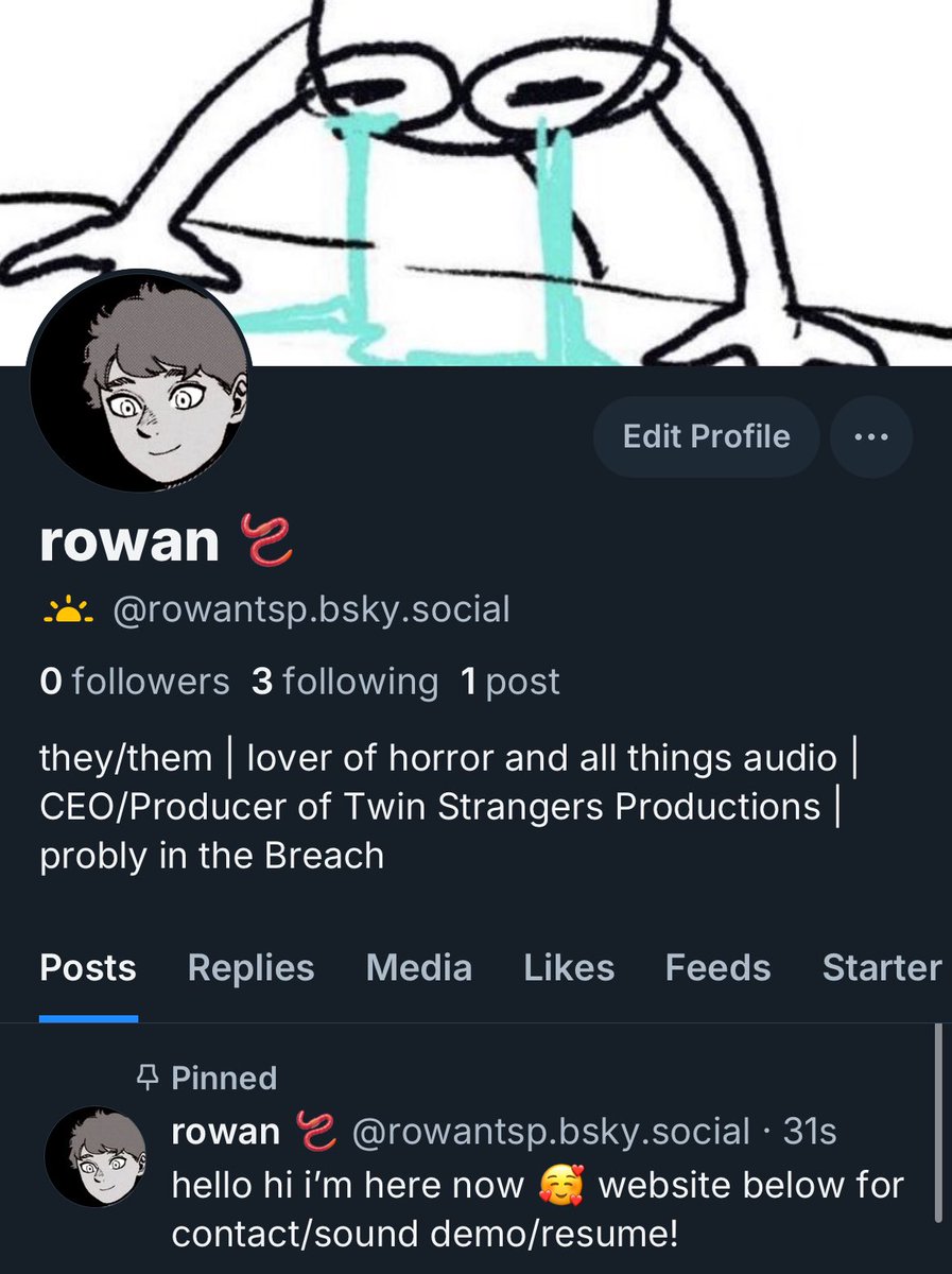 Rowan O. 🐸 They/Them tweet media