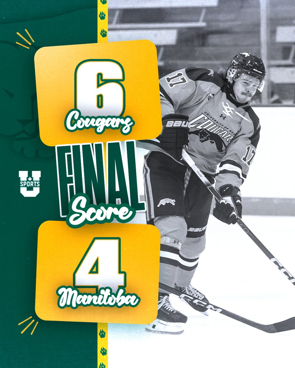 Turner McMillen scored twice and Eric Houk, Jakob Brook, Carson Whyte, and Carter Belitski each had one in last night's win 😼

🔗 reginacougars.com/news/2024/10/2…