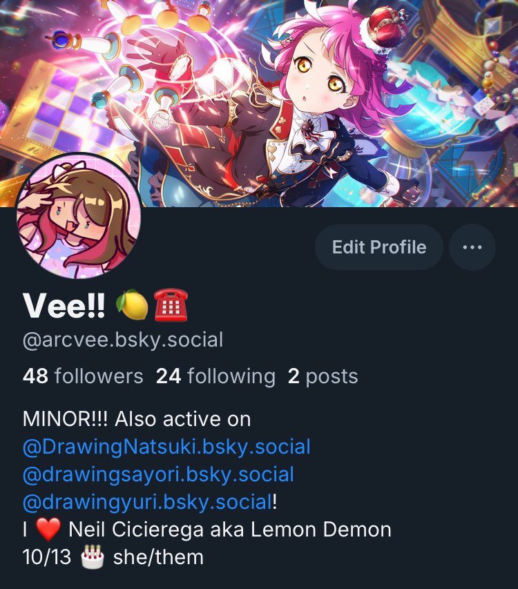 Vee!! 🍋☎ tweet media