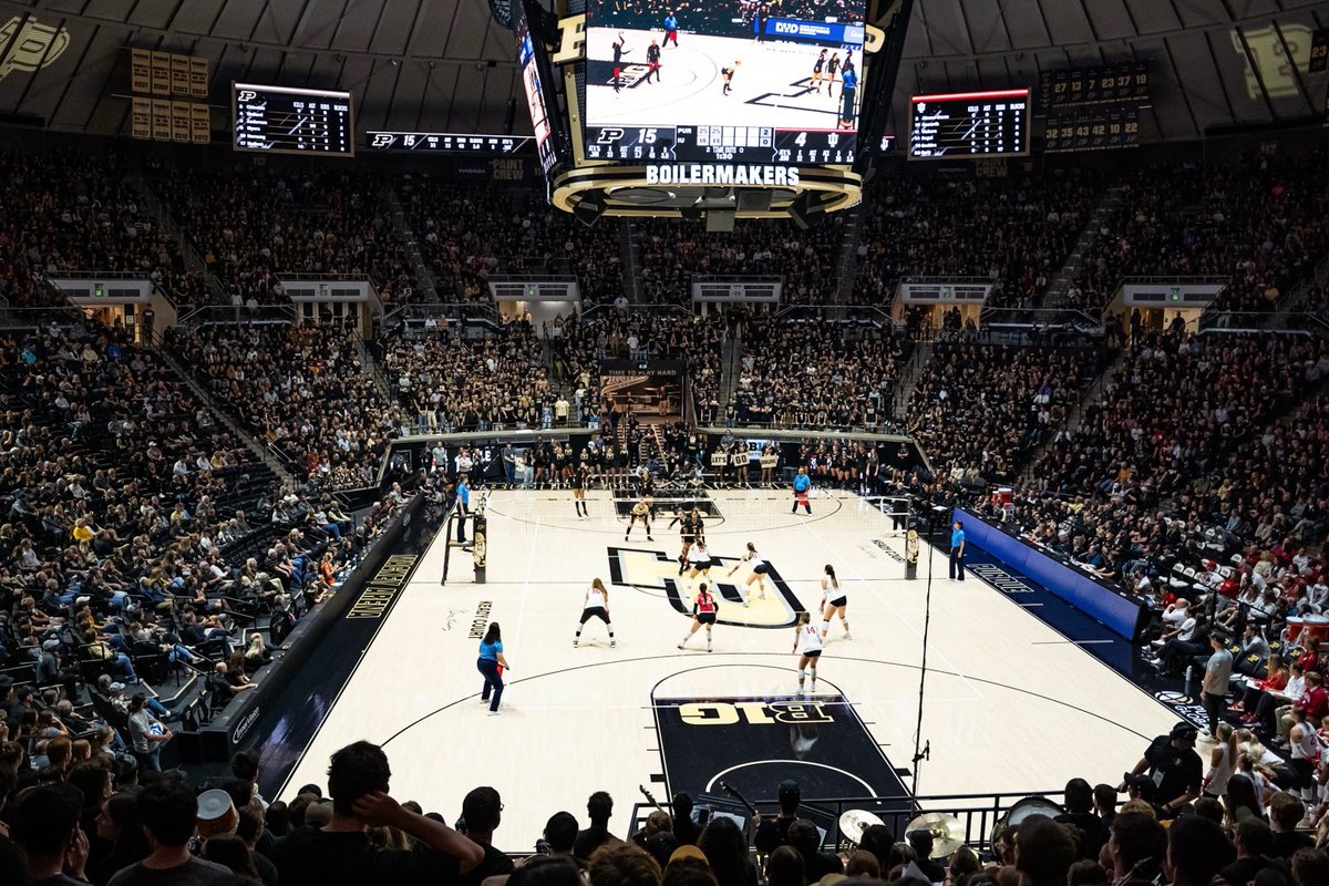 It was cool to see sports at Mackey Arena and not have to watch the Illini lose in basketball.