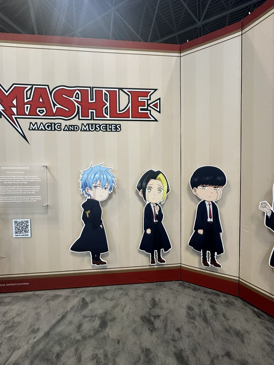 Iamiczel's tweet photo. @aniplexUSA #mashle https://t.co/xEbMGbF7Wk