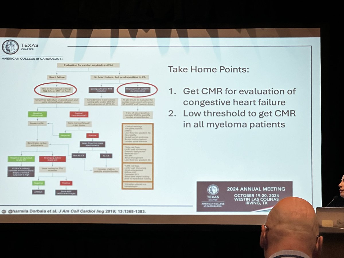 Anju Bhardwaj MD FACC (@docbhardwaj) on Twitter photo Saving the best for the last! <a href="/ShadenKhalaf/">Shaden Khalaf, M.D.</a> reviewing AL Amyloidosis and cardiac MRI in HF & Myeloma.
🏷️ AL #Amyloidosis is medical emergency!
<a href="/txchapteracc/">Texas Chapter - ACC</a> #TXACC24 Saving the best for the last! <a href="/ShadenKhalaf/">Shaden Khalaf, M.D.</a> reviewing AL Amyloidosis and cardiac MRI in HF & Myeloma.
🏷️ AL #Amyloidosis is medical emergency!
<a href="/txchapteracc/">Texas Chapter - ACC</a> #TXACC24