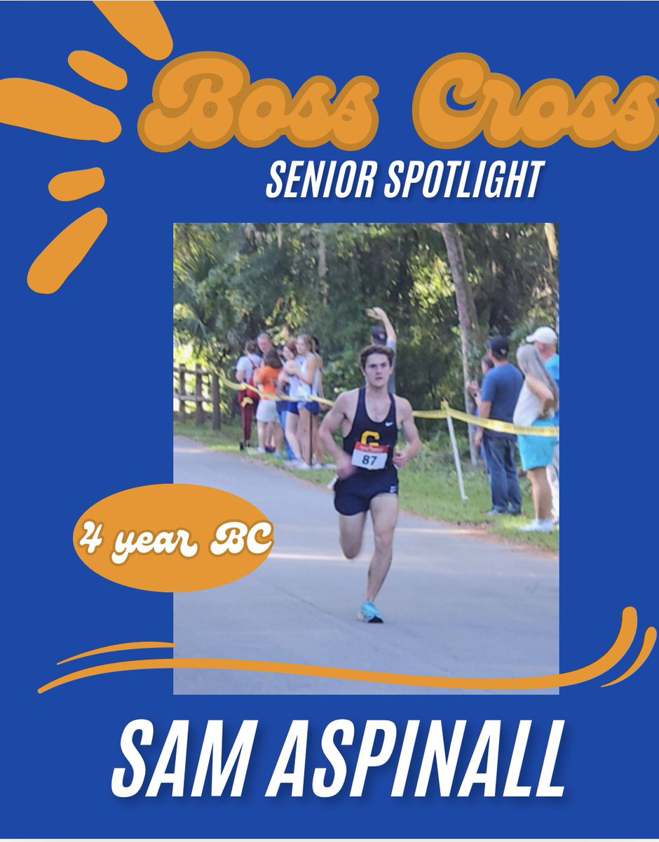 Senior Spotlights leading up to the county meet!