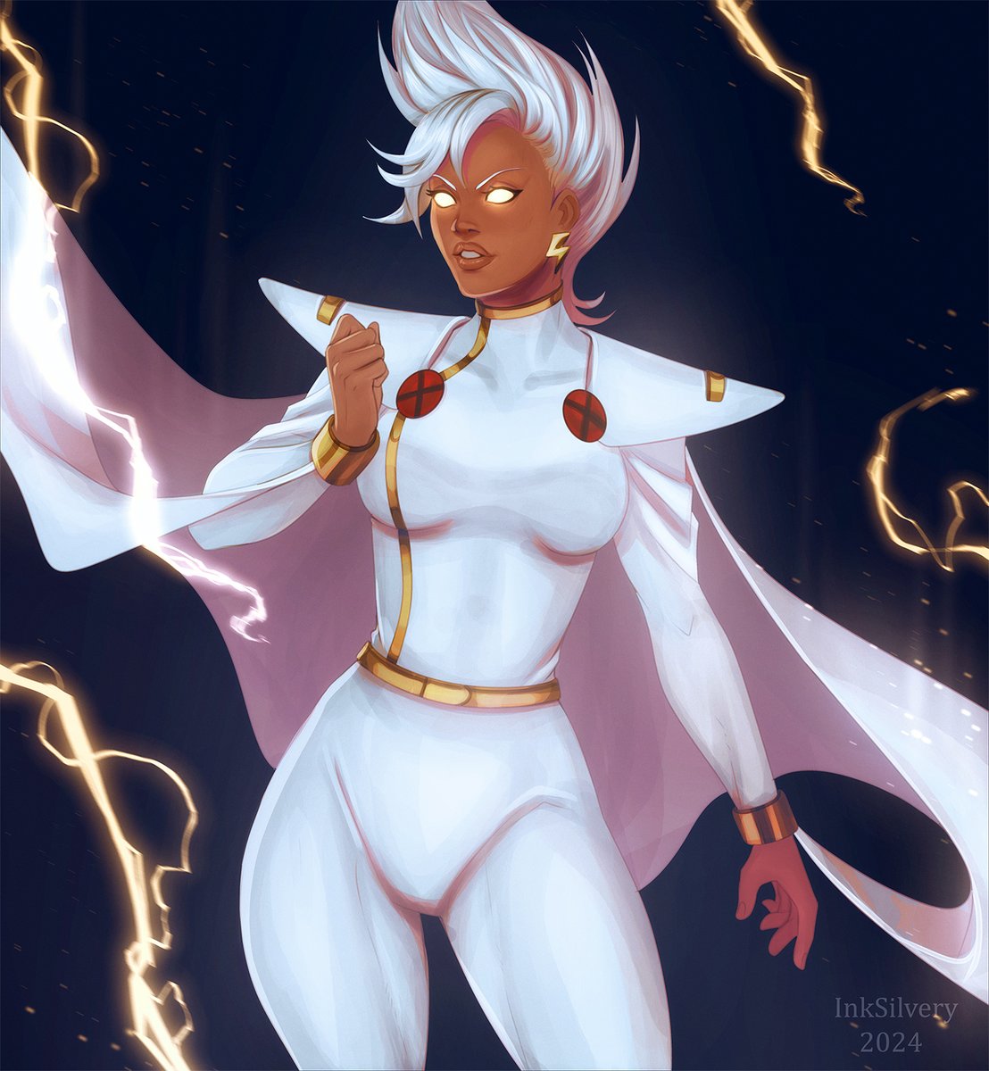InkSilvery's tweet photo. lightning strikes ⚡️ https://t.co/0SFxVetIrs