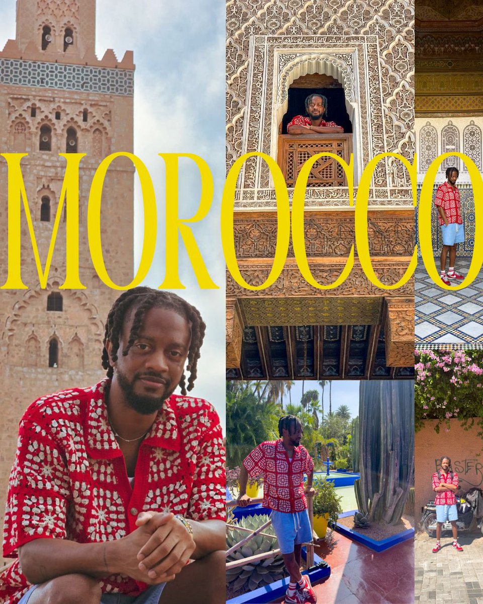 Camfromdt's tweet photo. 🇲🇦 I went to Morocco selfishly for the architecture, textures, and designs, but I left with a deep appreciation for its rich culture.  Yes, I got what I wanted, but more importantly, I received what I truly needed and that’s the real beauty of travel. https://t.co/B3N58Cuycq