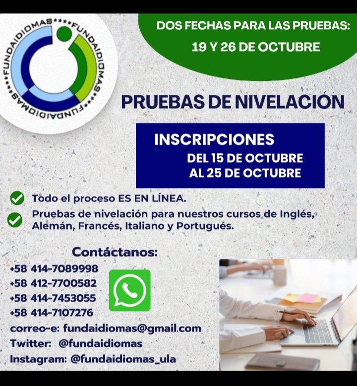 Fundaidiomas (@fundaidiomas) on Twitter photo 