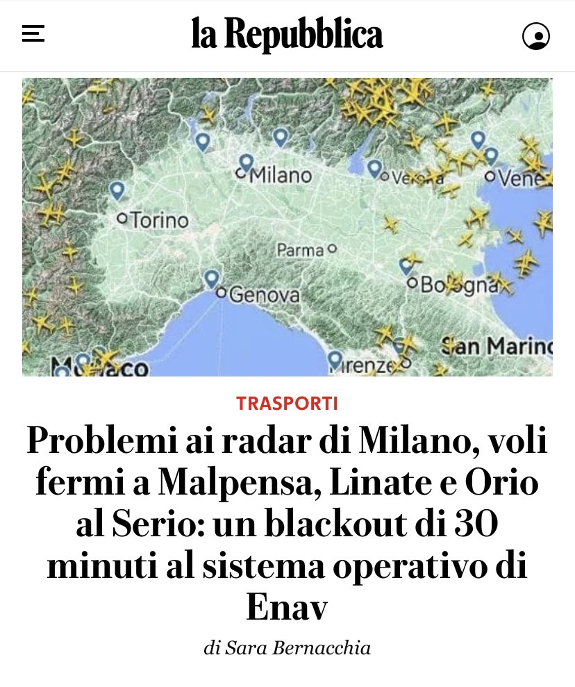 E mentre il ministro competente per materia passa da un “cani e porci” all’esultanza per la morte di un uomo, dopo i treni vanno in tilt anche gli aerei