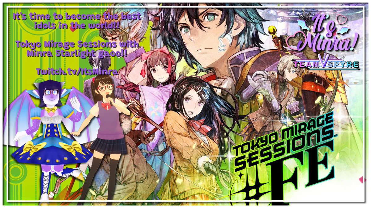 GAO GAOOO SWEETIEPIES

☆:.｡It's Minra｡.:☆

Welcome back to Tokyo, we're continuing our Idol training gao!!
Tokyo Mirage Sessions!
Stream -> twitch.tv/ItsMinra

Let's gao gao gaooo

#VTuber #ENVTuber #Furry #furrylive #goinglive #gao #TeamVSpyre